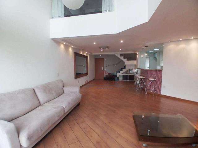 Apartamento Duplex com 2 dormitórios, 149 m² - venda por R$ 1.430.000,00 ou aluguel por R$ 7.735,00/mês - Jardim - Santo André/SP