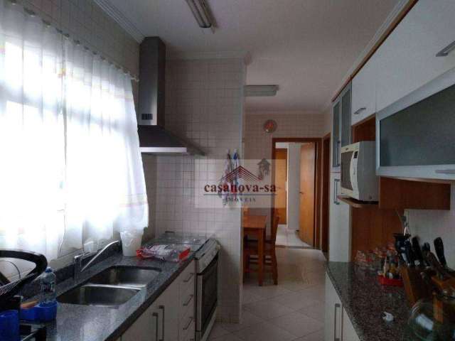 Apartamento com 3 dormitórios à venda, 128 m² por R$ 600.000,00 - Vila Bastos - Santo André/SP