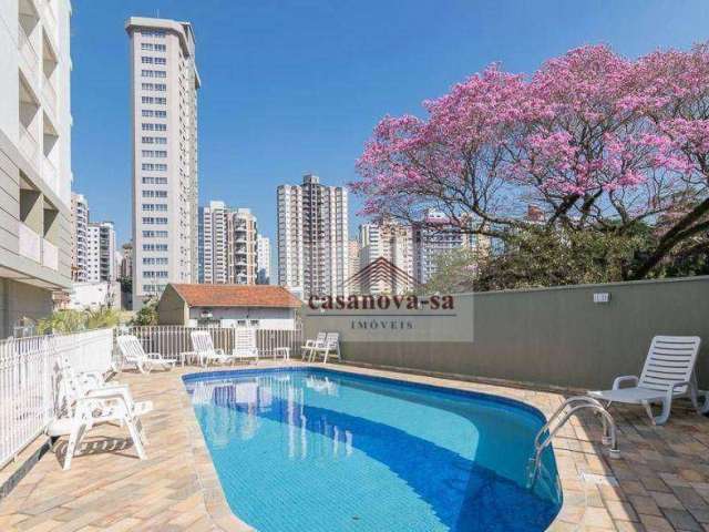 Apartamento com 2 dormitórios para alugar, 75 m² por R$ 3500/mês - Jardim - Santo André/SP