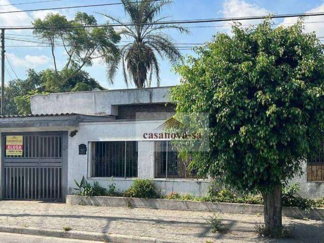 Casa com 4 dormitórios para alugar, 183 m² por R$ 3.676,38/mês - Vila Guarani - Santo André/SP