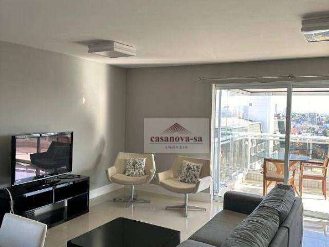 Apartamento com 3 dormitórios para alugar, 150 m² por R$ 8.715,00/mês - Campestre - Santo André/SP