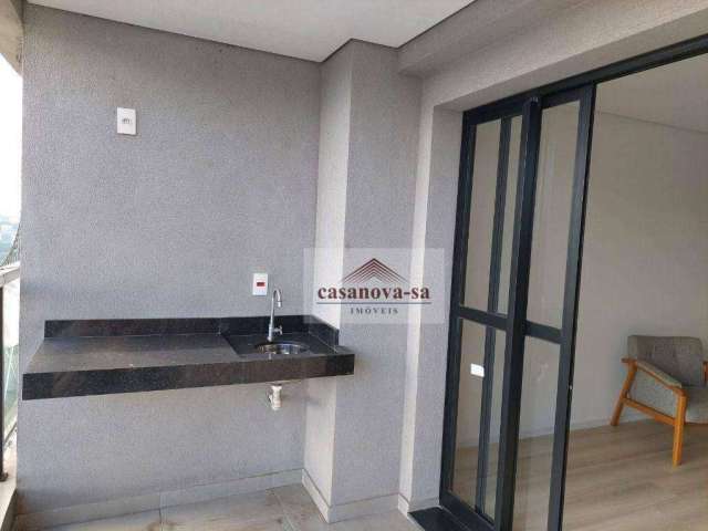 Apartamento com 3 dormitórios à venda, 90 m² por R$ 800.000,00 - Vila Assunção - Santo André/SP