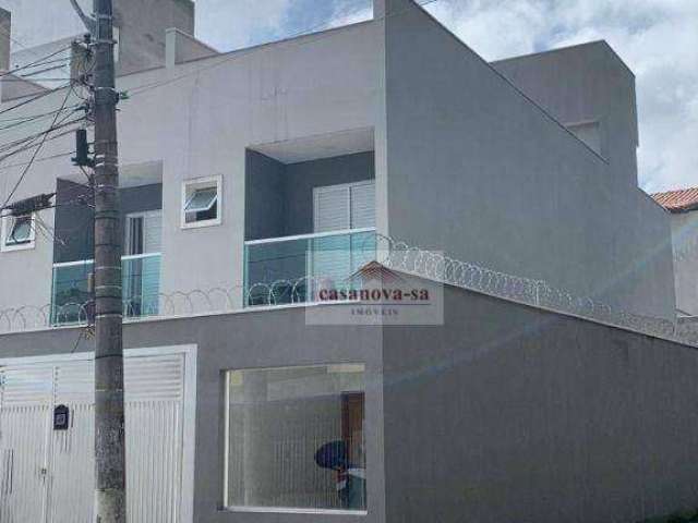 Sobrado com 3 dormitórios à venda, 125 m² por R$ 785.000,00 - Vila Floresta - Santo André/SP