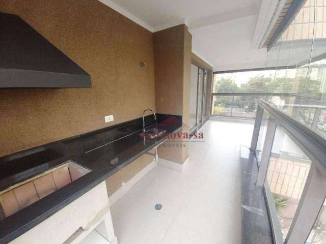 Apartamento para alugar, 160 m² por R$ 7.450/mês - Jardim - Santo André/SP