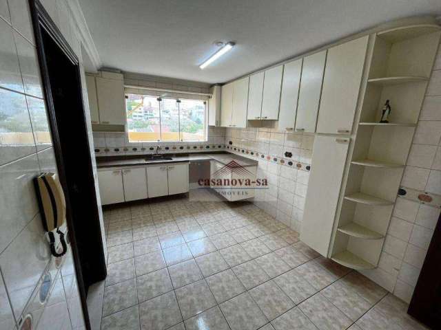 Sobrado com 3 dormitórios para alugar, 250 m² - Campestre - Santo André/SP