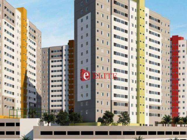 Apartamento com 2 dormitórios à venda, 52 m² por R$ 329.900,00 - Parque Residencial Flamboyant - São José dos Campos/SP