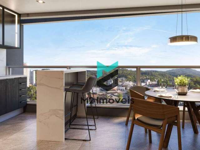 Apartamento com 3 dormitórios à venda, 118 m² por R$ 759.000,00 - Velha - Blumenau/SC