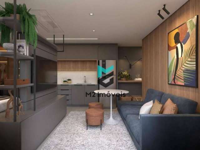 Apartamento com 1 dormitório à venda, 28 m² por R$ 300.000,00 - Velha - Blumenau/SC