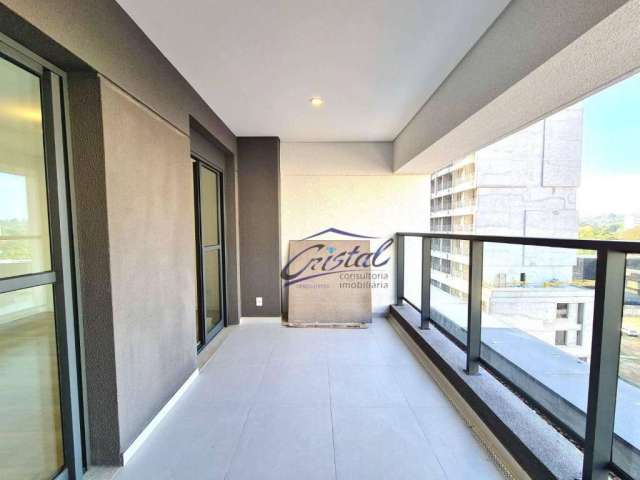 Apartamento 38,27 m² com varanda, enorme de quase 9m², planta aberta .