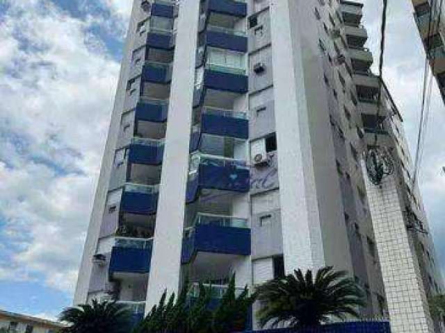 Apartamento com 2 dormitórios à venda, 70 m² por R$ 515.000,00 - Guilhermina - Praia Grande/SP