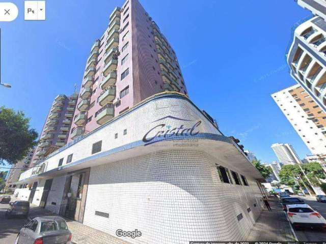 Apartamento com 2 dormitórios à venda, 90 m² por R$ 438.000,00 - Canto do Forte - Praia Grande/SP