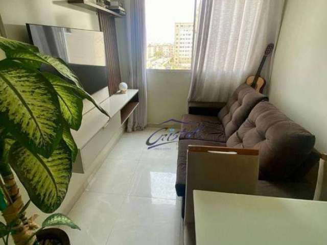 Apartamento com 2 quartos para alugar, 42 m² por R$ 2.110/mês - Jardim do Lago - São Paulo/SP