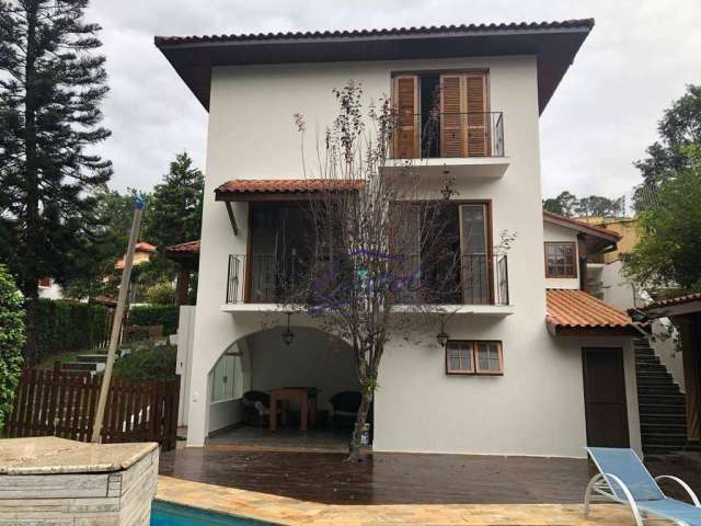 Casa com 5 quartos (2 suítes) à venda, 480 m² - Residencial Roma I -  Granja Viana - Cotia/SP