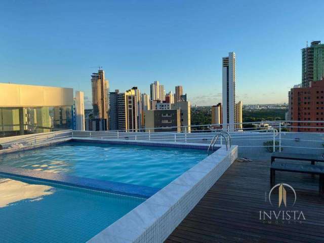 Flat com 1 dormitório à venda, 30 m² por R$ 260.000,00 - Miramar - João Pessoa/PB