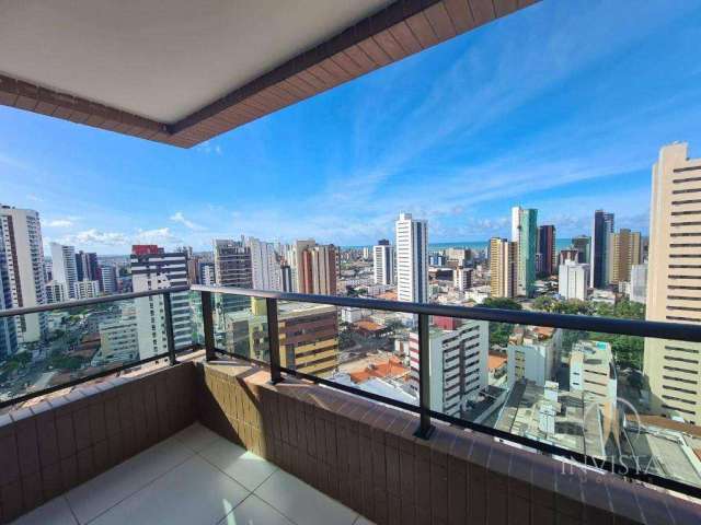 Apartamento com 3 dormitórios à venda, 81 m² por R$ 640.000,00 - Manaíra - João Pessoa/PB