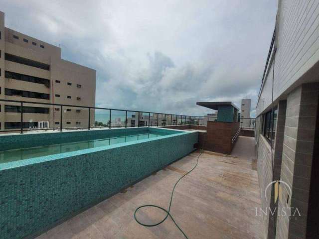 Apartamento com 2 dormitórios à venda, 58 m² por R$ 439.000,00 - Intermares - Cabedelo/PB