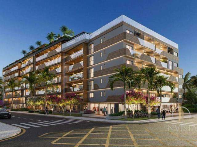 Flat com 1 dormitório à venda, 38 m² por R$ 467.607,13 - Jardim Oceania - João Pessoa/PB