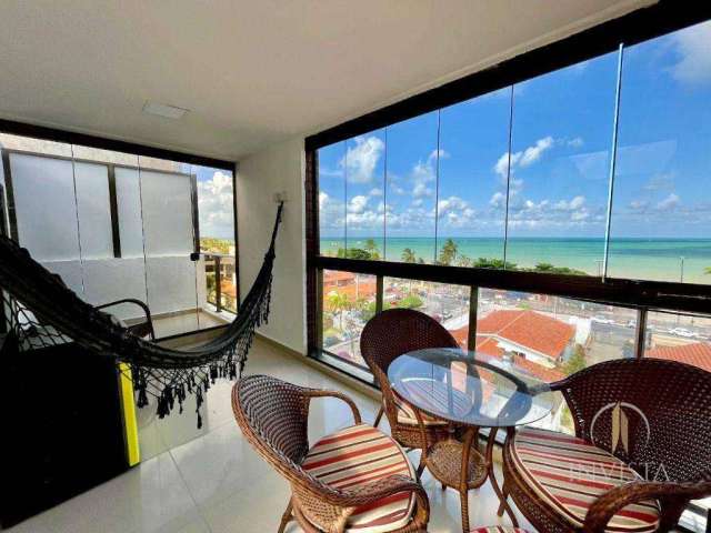 Apartamento Duplex com 2 dormitórios à venda, 130 m² por R$ 1.290.000,00 - Cabo Branco - João Pessoa/PB