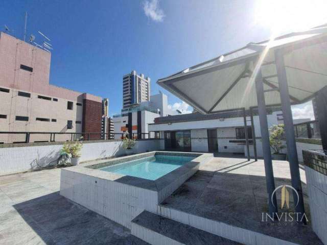 Cobertura com 4 dormitórios à venda, 447 m² por R$ 1.470.000,00 - Manaíra - João Pessoa/PB