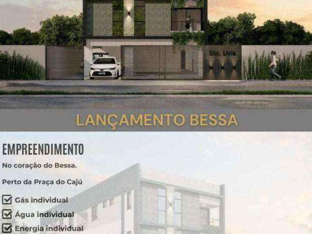 Apartamento com 2 dormitórios à venda, 52 m² por R$ 274.000,00 - Bessa - João Pessoa/PB