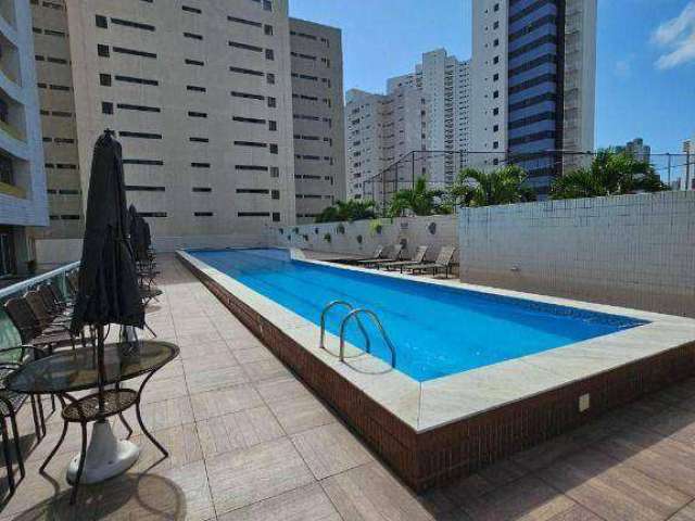 Apartamento com 3 dormitórios para alugar, 92 m² por R$ 4.700,01/mês - Brisamar - João Pessoa/PB