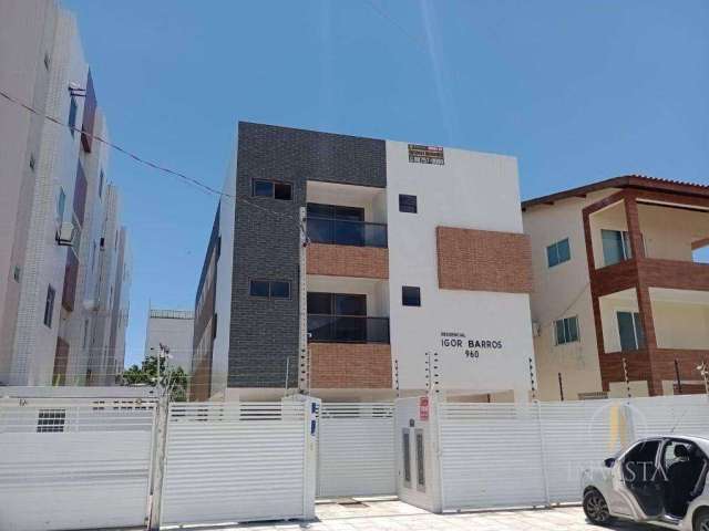 Apartamento No Portal do Sol com 3 dormitórios à venda, 73 m² por R$ 330.000 - Portal do Sol - João Pessoa/PB