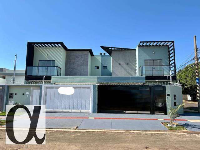 Sobrado com 3 dormitórios à venda, 130 m² por R$ 750.000,00 - Monte Castelo - Campo Grande/MS