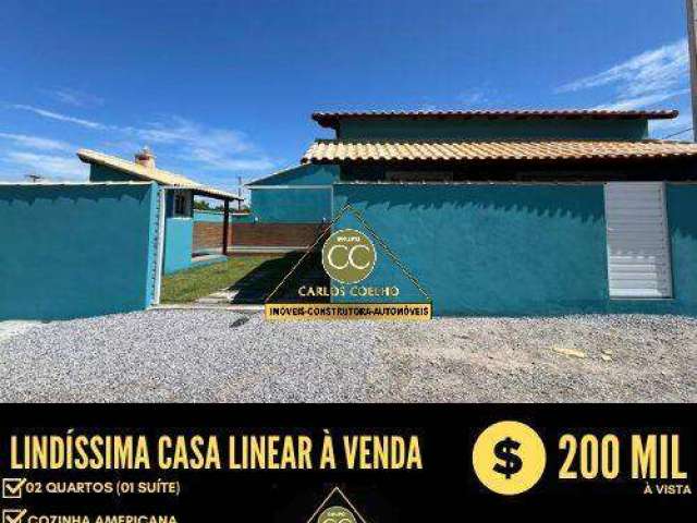 Lindíssima casa linear em Unamar - Cabo Frio/RJ