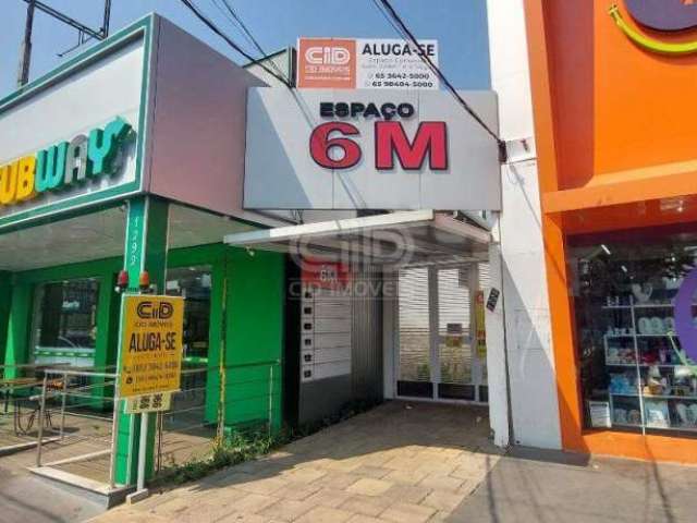 Sala comercial com aproximadamente 31m² na Av. Fernando Correa