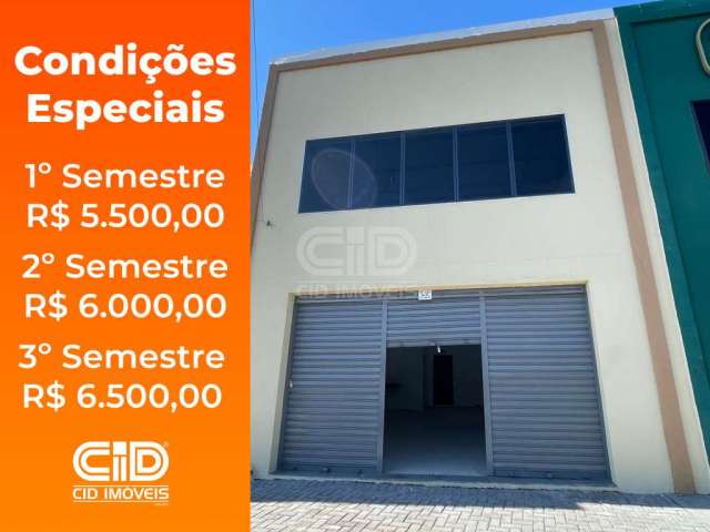 Salão comercial com 70 m² no bairro Florais - Condições Especiais