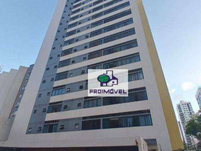 Apartamento com 1 dormitório, 30 m² - venda por R$ 350.000,00 ou aluguel por R$ 3.200,00/mês - Pina - Recife/PE