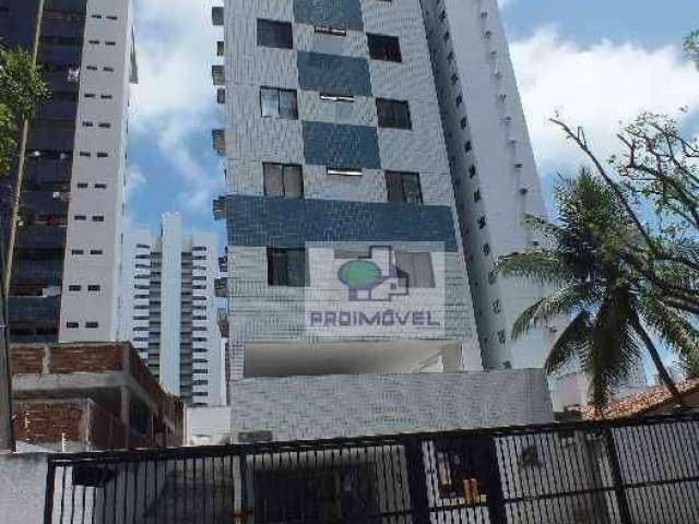 Apartamento com 1 dormitório para alugar, 40 m² por R$ 1.808,00/mês - Boa Viagem - Recife/PE