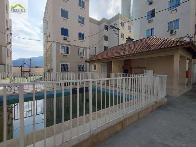 Apartamento 2 quartos e garagem, piscina