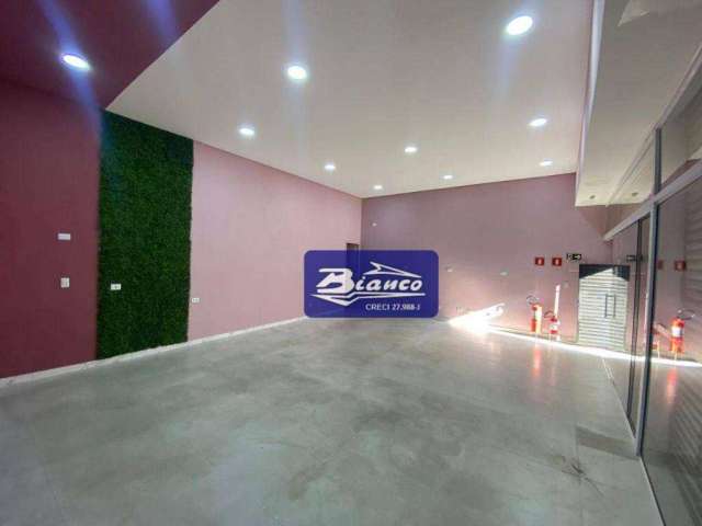 Excelente salão para alugar- Travessa da Av. Emílio Ribas  82 m² por R$ 3.861/mês - Jardim Tranqüilidade - Guarulhos/SP