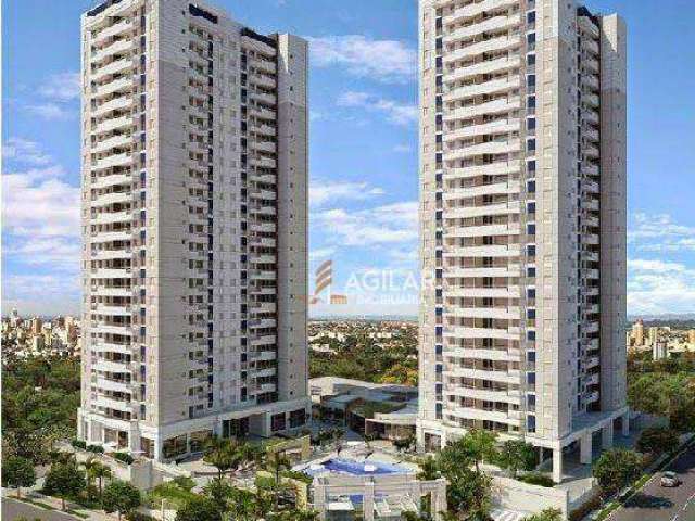 EDIFICIO LIBERTY TOWERS com 2 dormitórios para alugar, 77 m² por R$ 3.720/mês - Santa Rosa - Londrina/PR