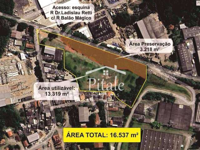 Área à venda, 16537 m² por R$ 14.890.000 - Parque Alexandre - Cotia/SP