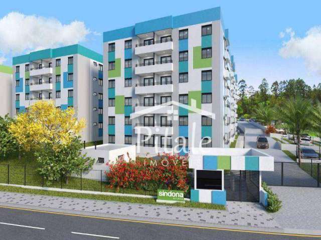 Apartamento Garden com 2 dormitórios à venda, 47 m² por R$ 244.919,60 - Haras Santa Bárbara - Cotia/SP