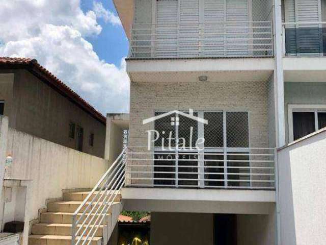 Sobrado com 3 dormitórios para alugar, 200 m² por R$ 4.000/mês - Jardim Rio das Pedras - Cotia/SP