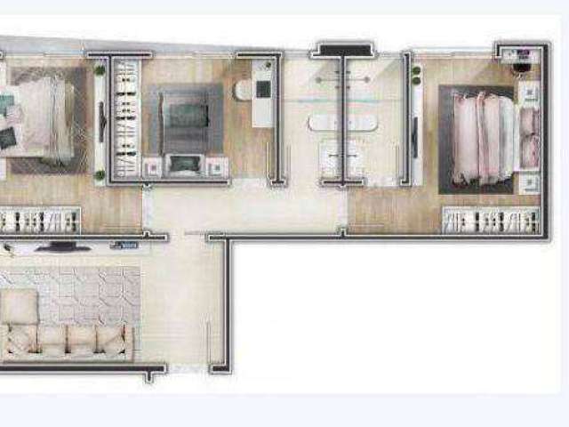 Apartamento com 3 dormitórios à venda, 94 m² por R$ 855.000,00 - Centro - Itajaí/SC