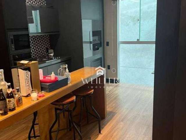 Apartamento com 1 dormitório à venda, 63 m² por R$ 780.160,00 - Bairro Praia Brava - Itajaí/SC