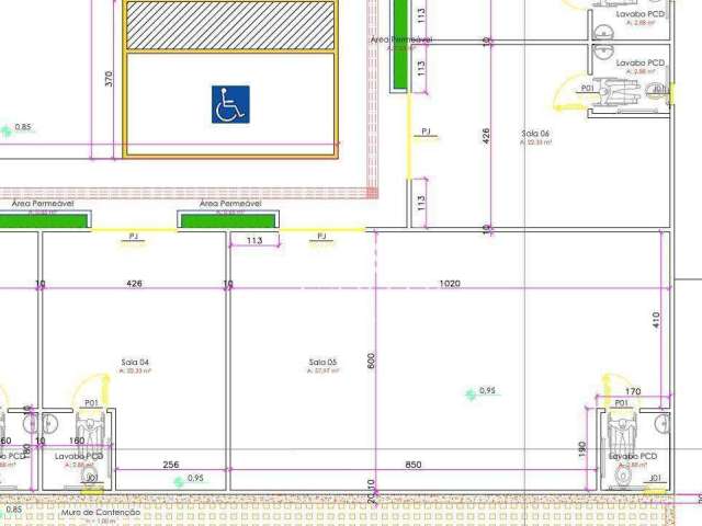 Sala para alugar - Cordeiros - Itajaí/SC