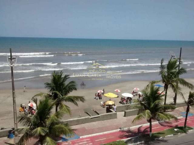 Apartamento em Mongaguá, Balneário Anchieta com 2 quartos, de frente ao mar