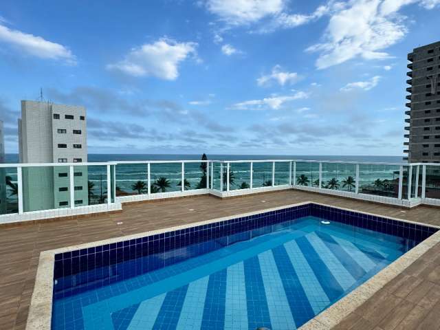 Apartamento com vista para o mar á venda em Mongaguá