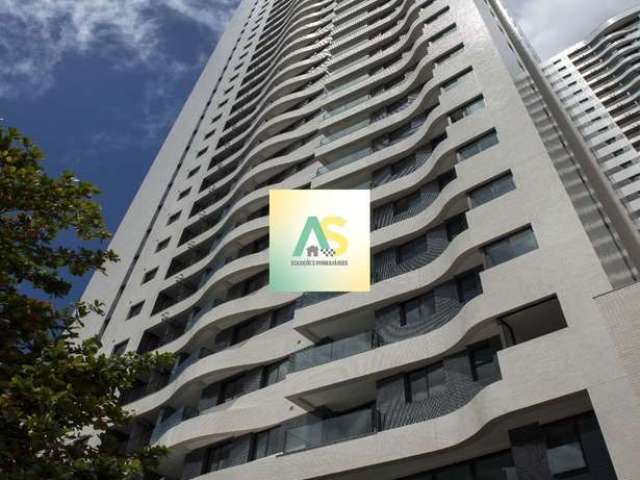 Alugo Apartamento 03 quartos Semi-Mobiliado em Boa Viagem, 81m², Lazer Completo