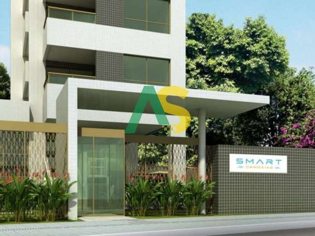 Apartamento à venda em Jaboatão dos Guararapes-PE, Candeias: 1 quarto, 1 banheiro, 1 vaga, 23,66m² de área.