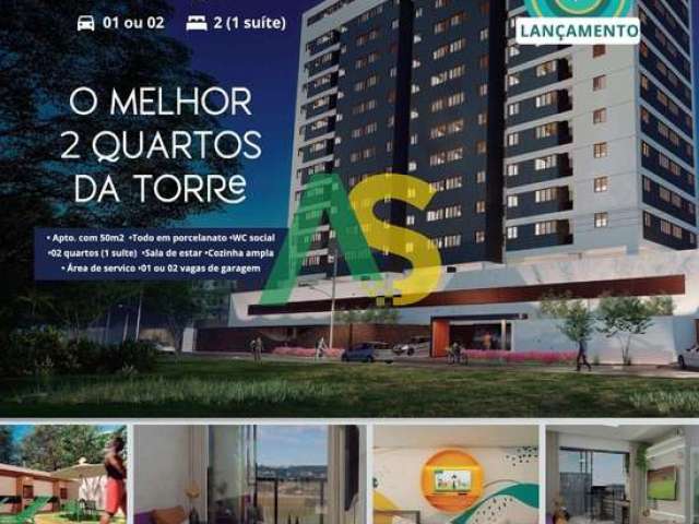 Apartamento à venda em Recife-PE, na Torre: 2 quartos, 1 suíte, 2 salas, 1 banheiro, garagem e 51,76m² de área. Venha conferir!