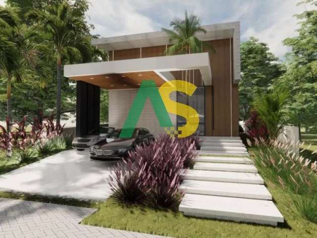 Alphaville Pernambuco 2, Casa de Luxo em Construção com 4 quartos e 3 suítes, 239m2.