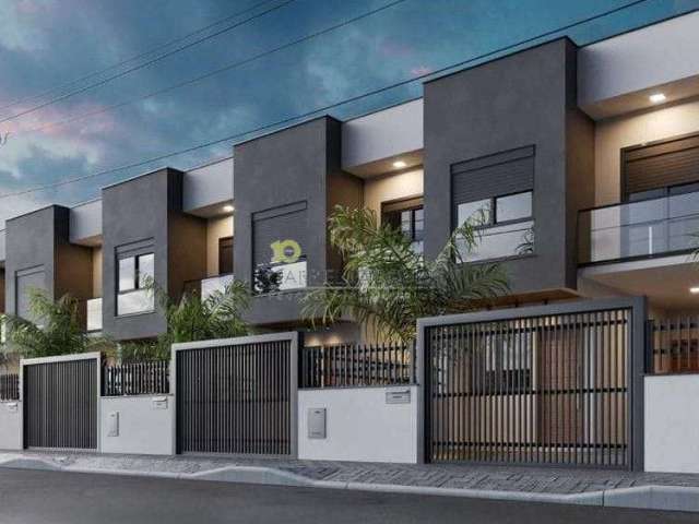 Sobrado excelente acabamento com 3 dormitórios à venda, 101 m² por R$ 659.000 - Pagani I - Palhoça/