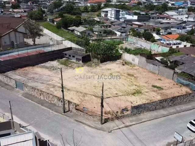 Terreno para prédio ou galpão à venda, 1.379,77 m² por R$ 1.600.000 - Caminho Novo - Palhoça/SC