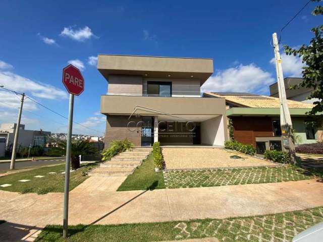 Sobrado à venda no Condomínio Residencial Villa D'Áquila com 288m² | 3 suítes e 4 vagas de garagem.